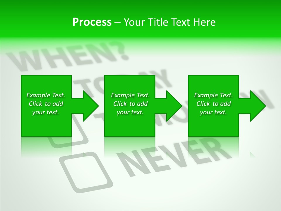 White Selection Poll PowerPoint Template