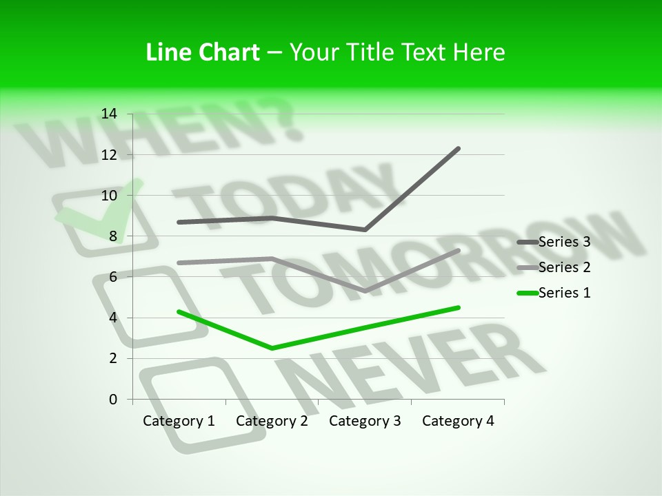 White Selection Poll PowerPoint Template