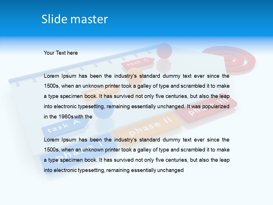 Timeline Lice Chedule PowerPoint Template