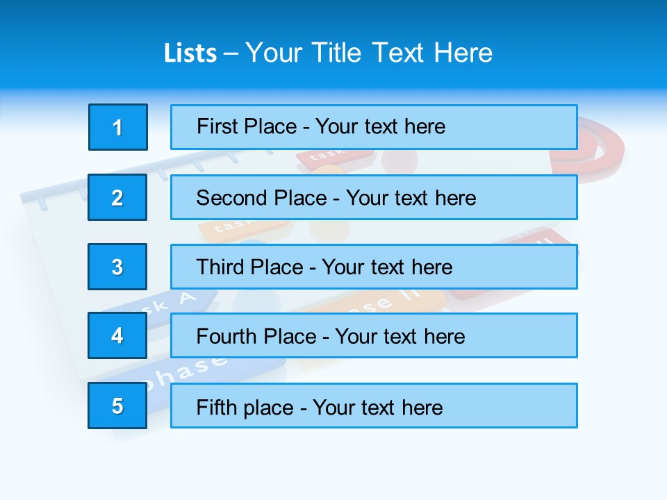 Timeline Lice Chedule PowerPoint Template