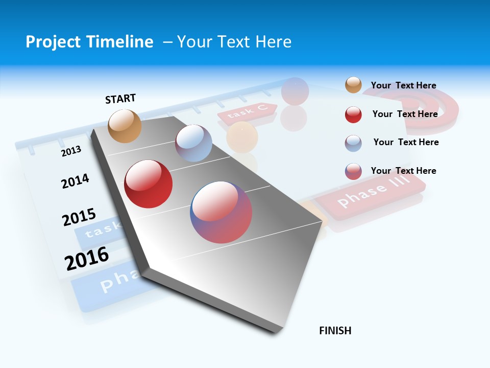 Timeline Lice Chedule PowerPoint Template