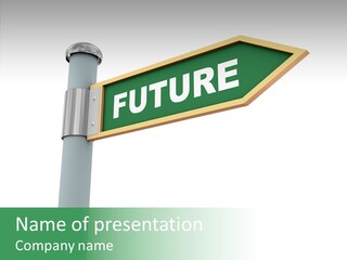 Guidance Future Street PowerPoint Template