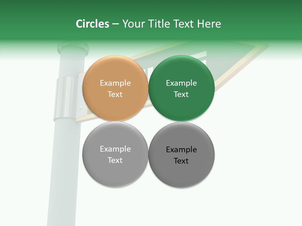 Guidance Future Street PowerPoint Template