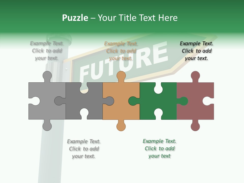 Guidance Future Street PowerPoint Template