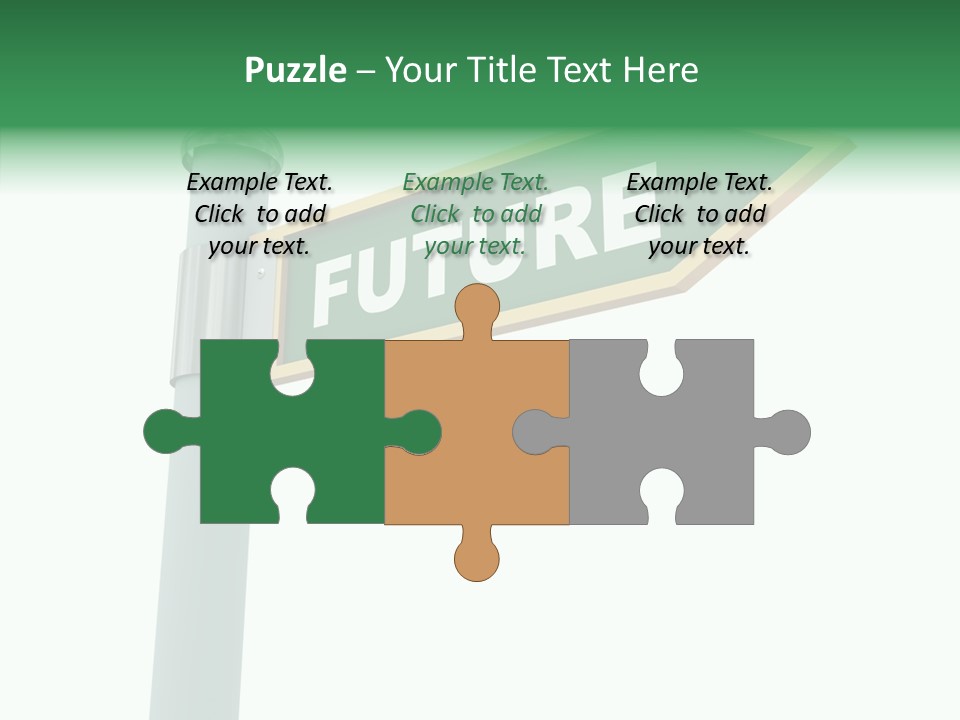 Guidance Future Street PowerPoint Template