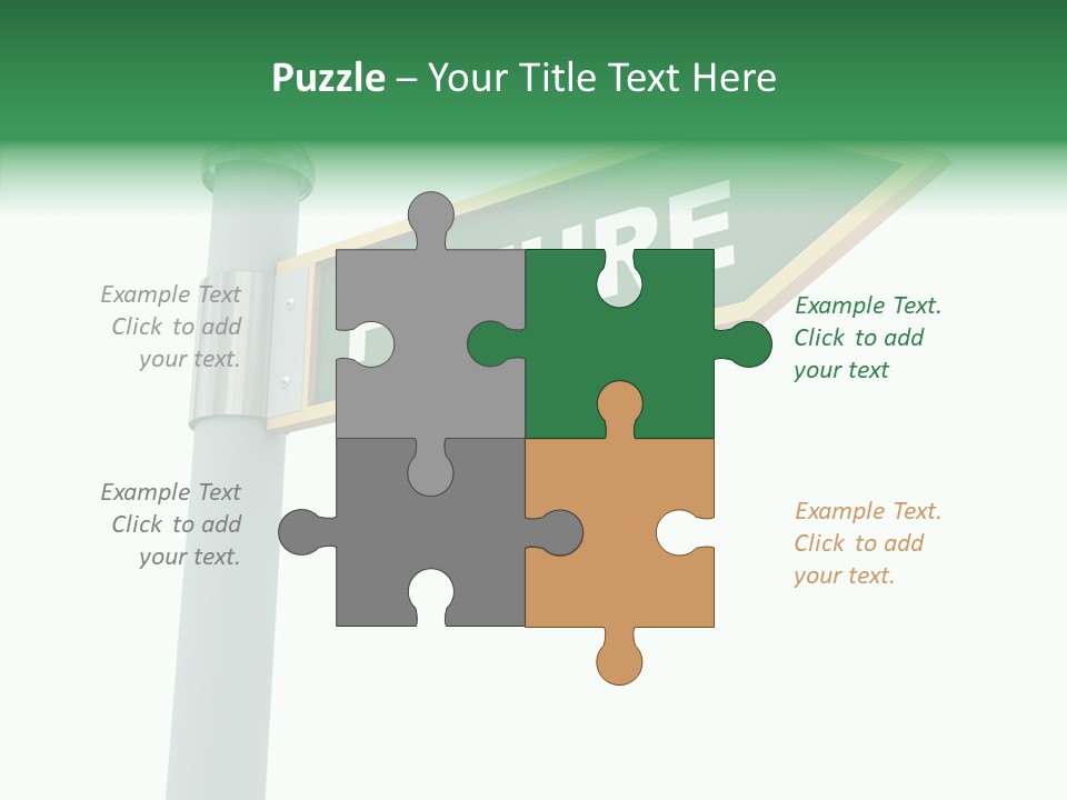 Guidance Future Street PowerPoint Template