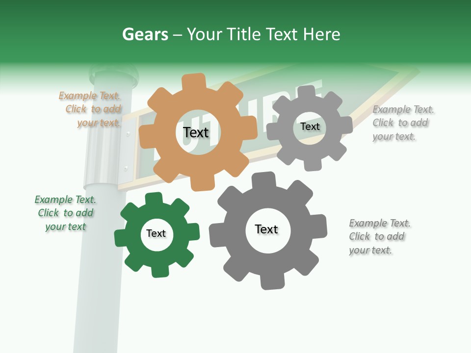 Guidance Future Street PowerPoint Template