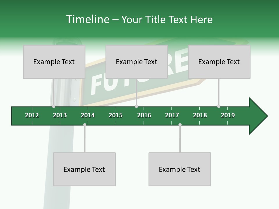 Guidance Future Street PowerPoint Template