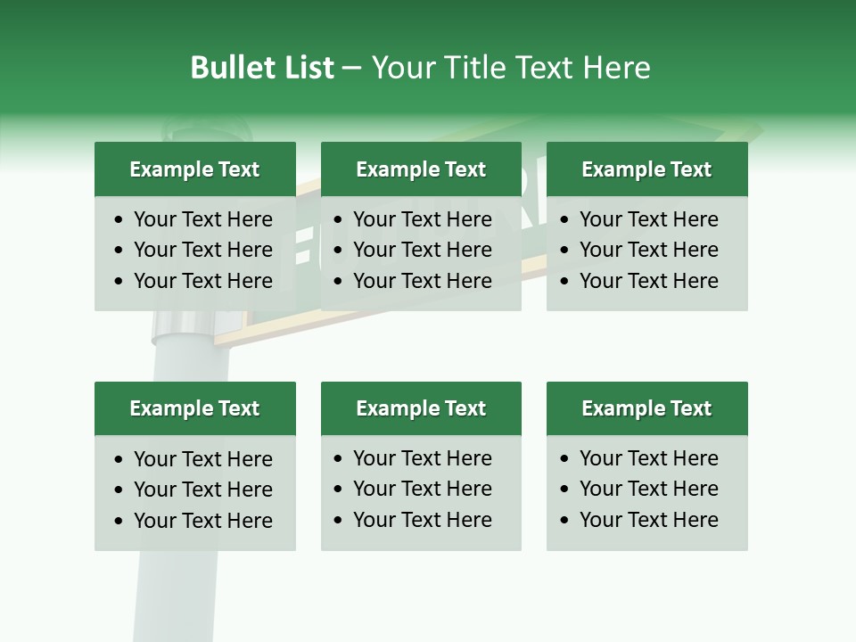 Guidance Future Street PowerPoint Template