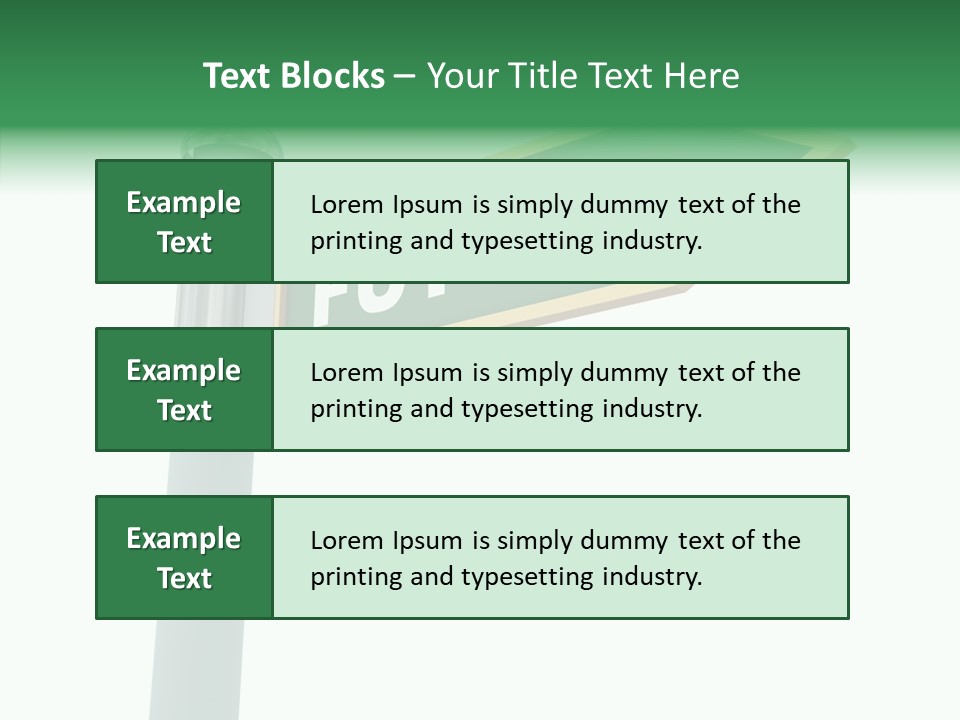 Guidance Future Street PowerPoint Template