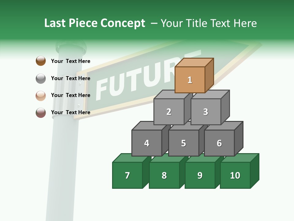 Guidance Future Street PowerPoint Template