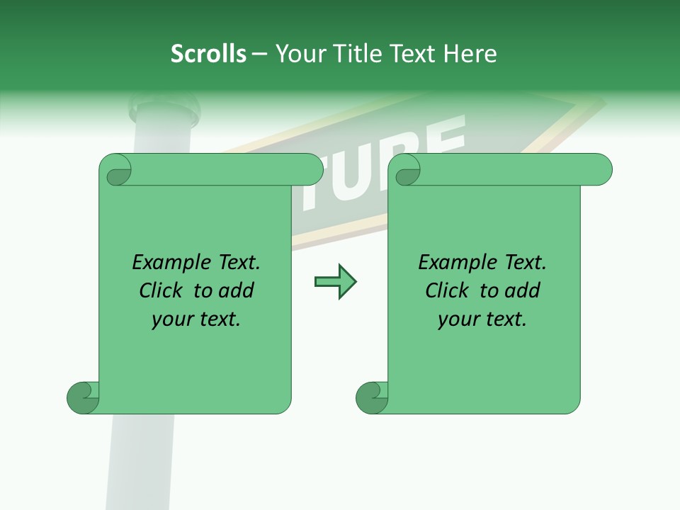 Guidance Future Street PowerPoint Template