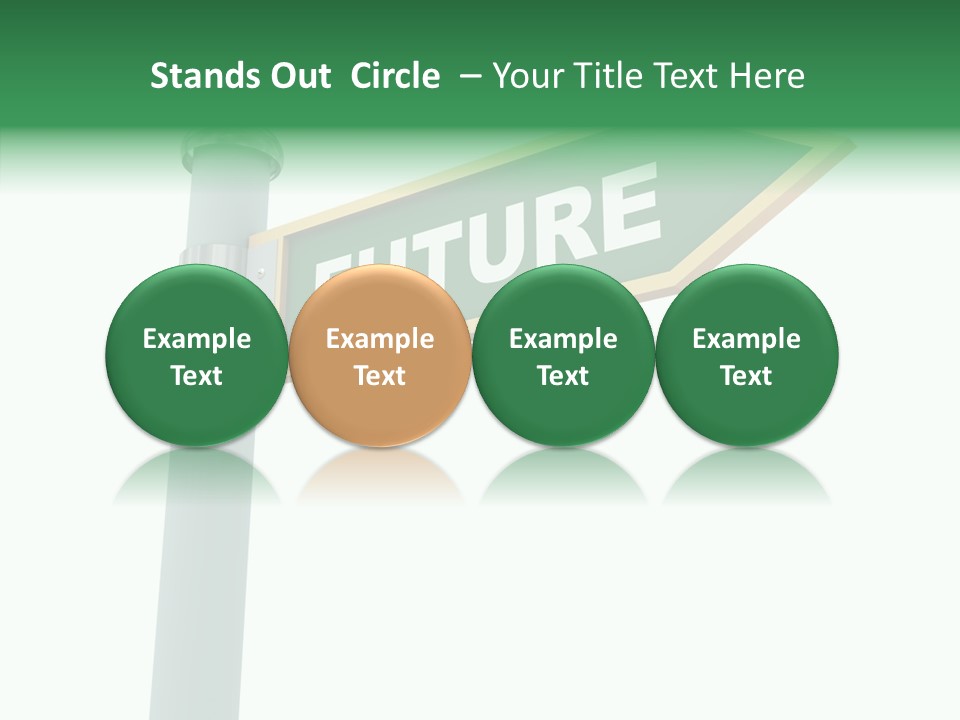 Guidance Future Street PowerPoint Template