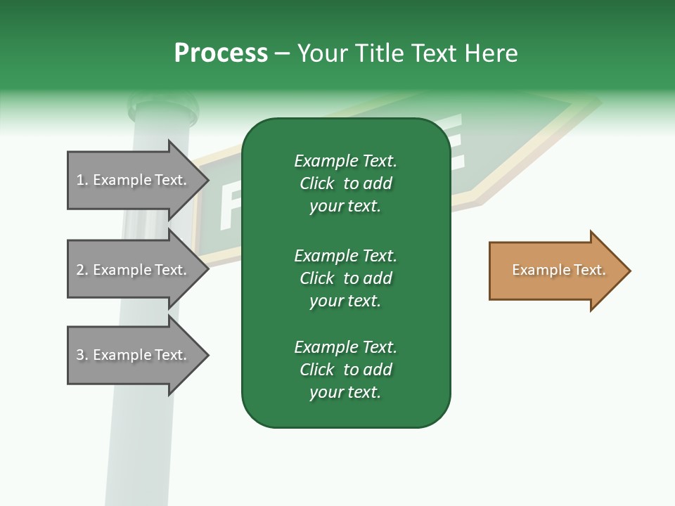 Guidance Future Street PowerPoint Template
