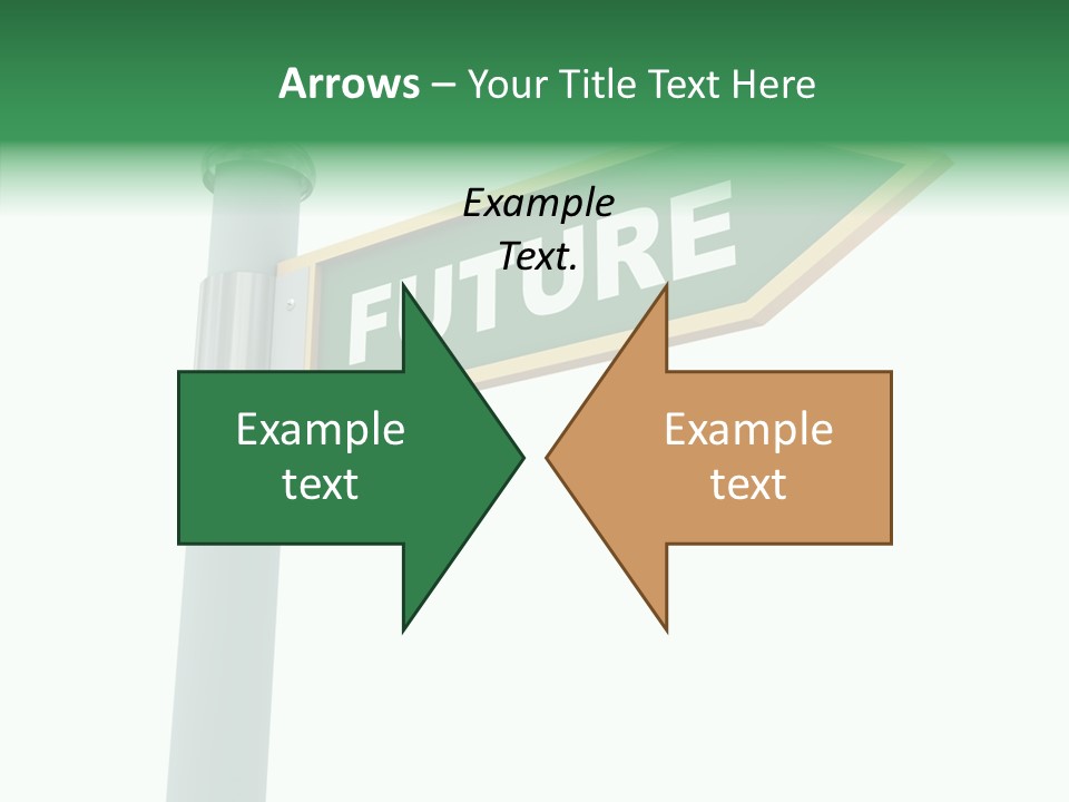 Guidance Future Street PowerPoint Template