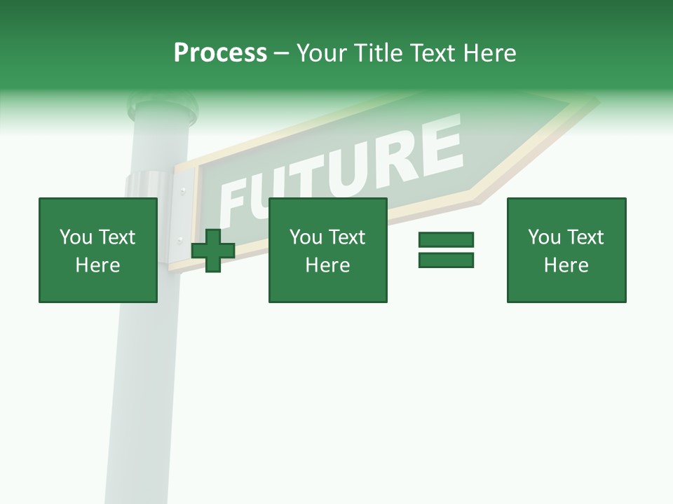 Guidance Future Street PowerPoint Template