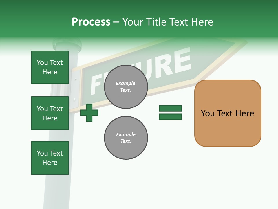 Guidance Future Street PowerPoint Template