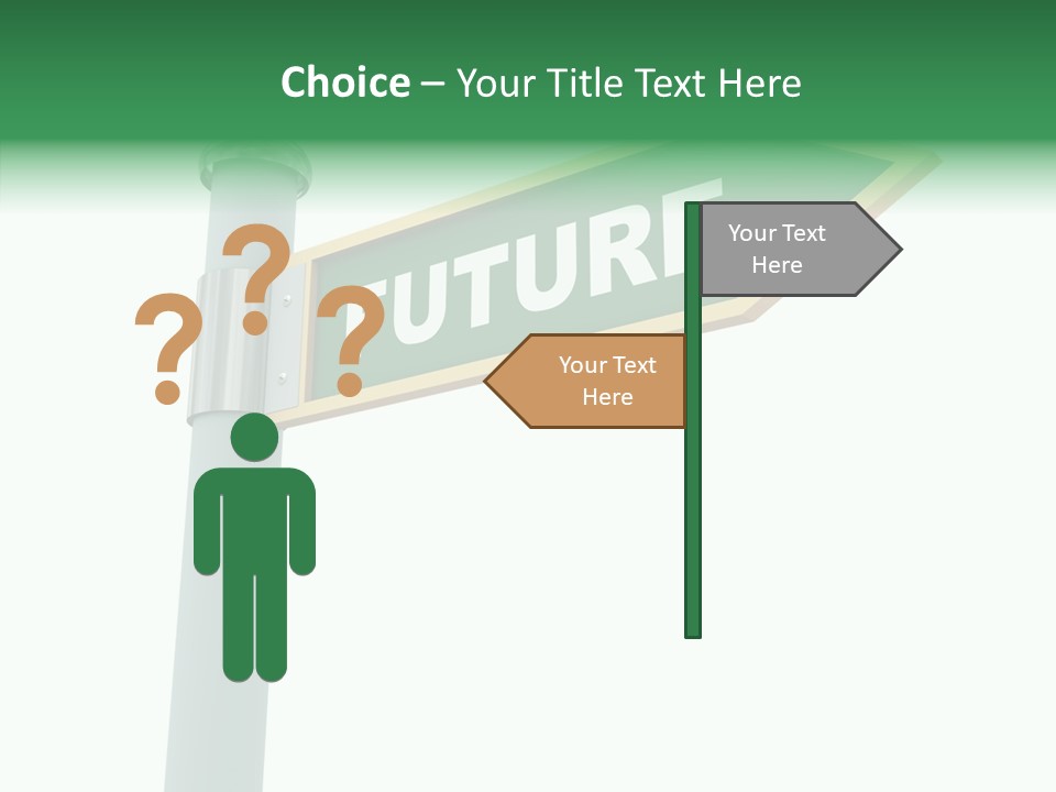 Guidance Future Street PowerPoint Template