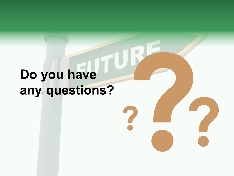 Guidance Future Street PowerPoint Template