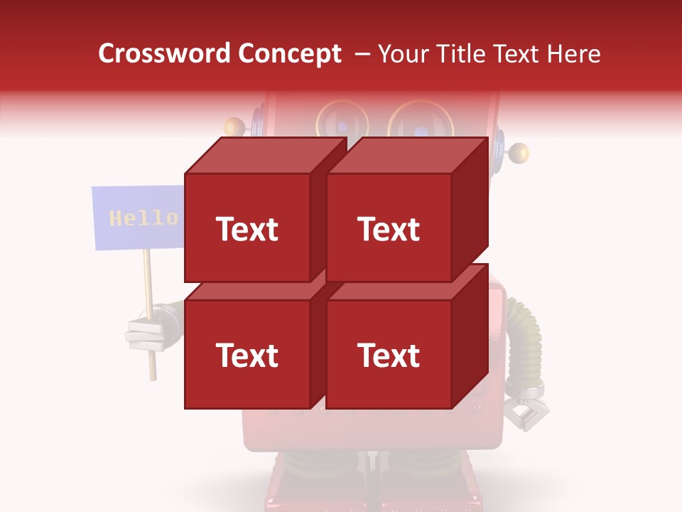 Surprised Automation Juvenile PowerPoint Template