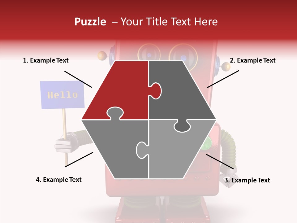 Surprised Automation Juvenile PowerPoint Template