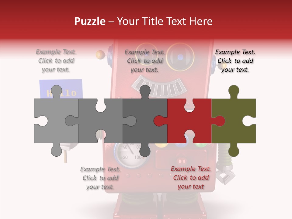 Surprised Automation Juvenile PowerPoint Template