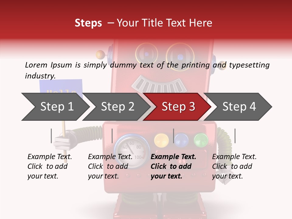 Surprised Automation Juvenile PowerPoint Template