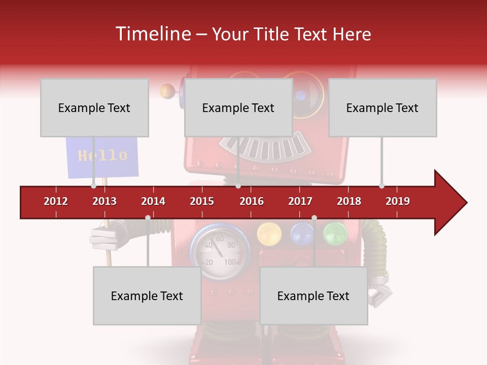 Surprised Automation Juvenile PowerPoint Template