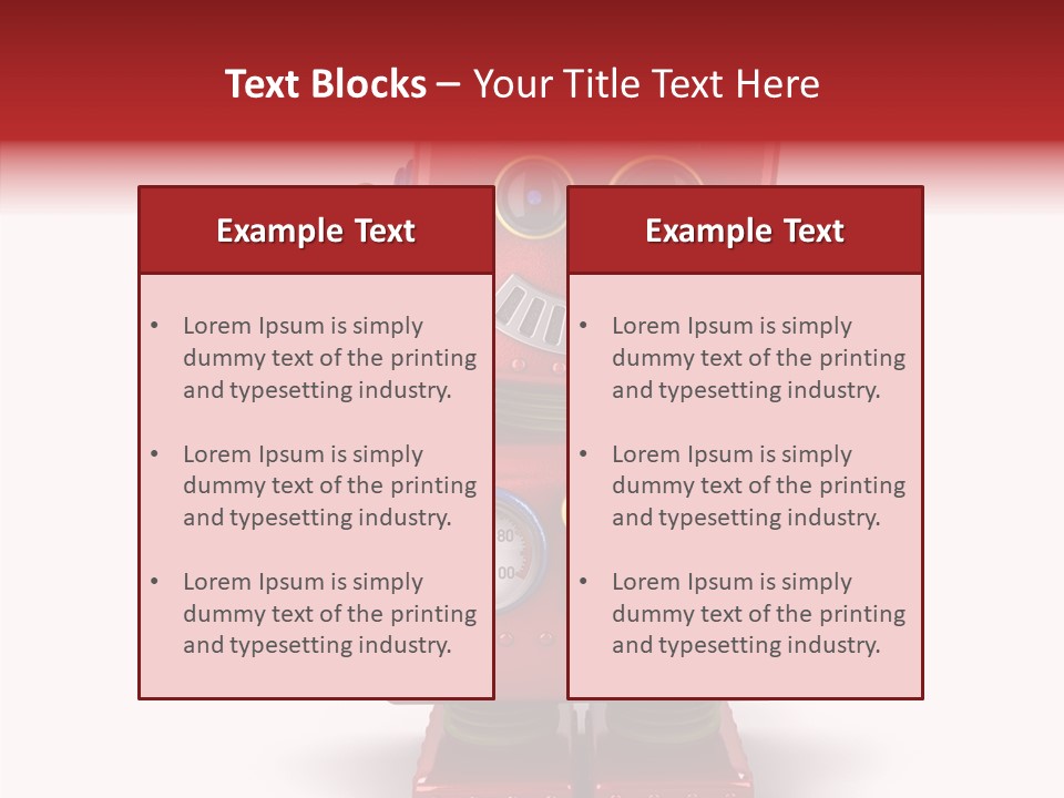 Surprised Automation Juvenile PowerPoint Template