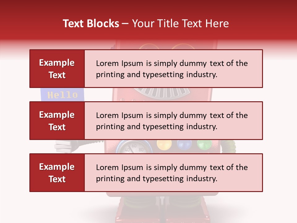 Surprised Automation Juvenile PowerPoint Template