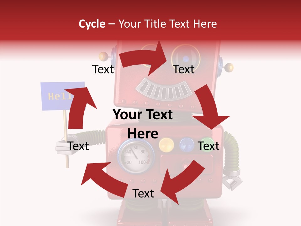 Surprised Automation Juvenile PowerPoint Template
