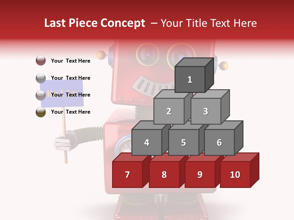 Surprised Automation Juvenile PowerPoint Template