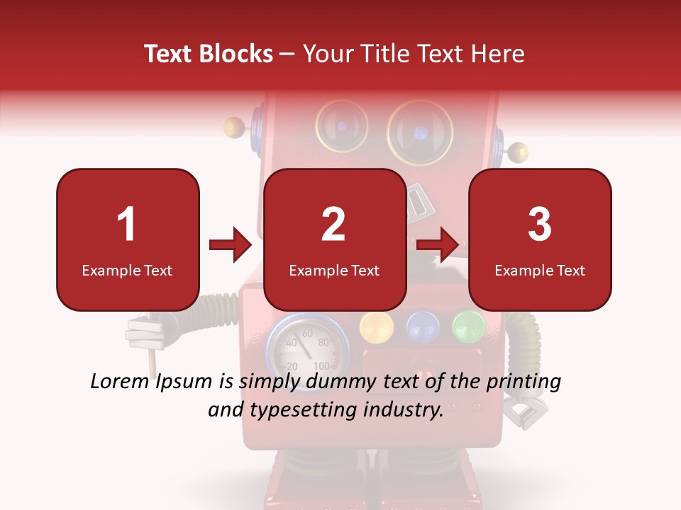 Surprised Automation Juvenile PowerPoint Template