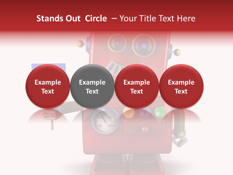 Surprised Automation Juvenile PowerPoint Template