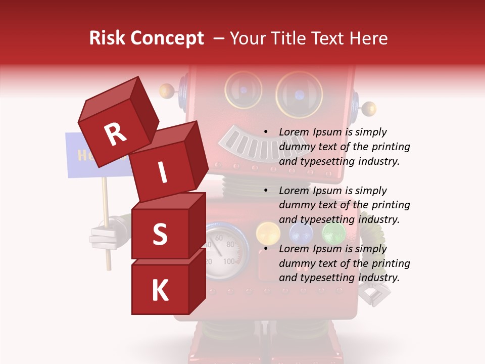Surprised Automation Juvenile PowerPoint Template
