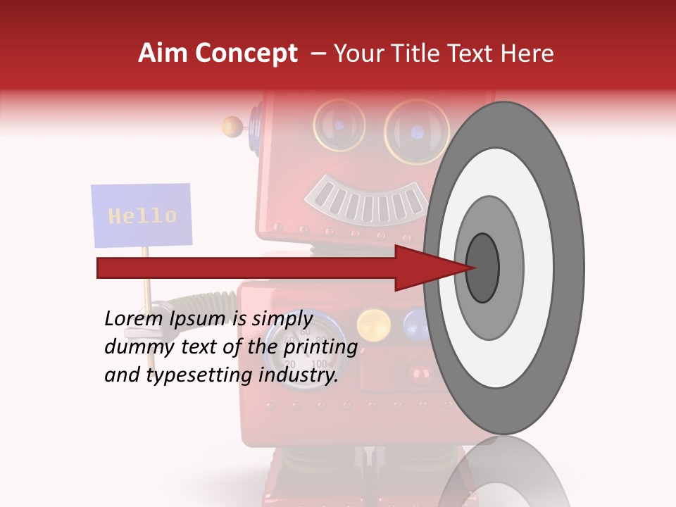 Surprised Automation Juvenile PowerPoint Template