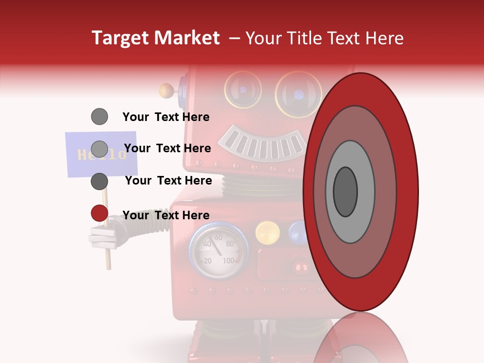 Surprised Automation Juvenile PowerPoint Template