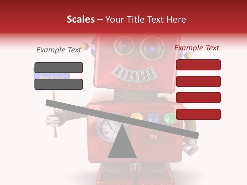 Surprised Automation Juvenile PowerPoint Template