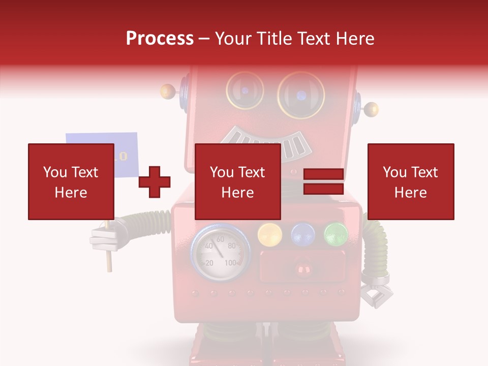 Surprised Automation Juvenile PowerPoint Template
