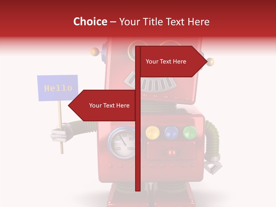 Surprised Automation Juvenile PowerPoint Template
