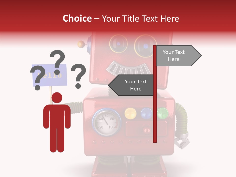 Surprised Automation Juvenile PowerPoint Template