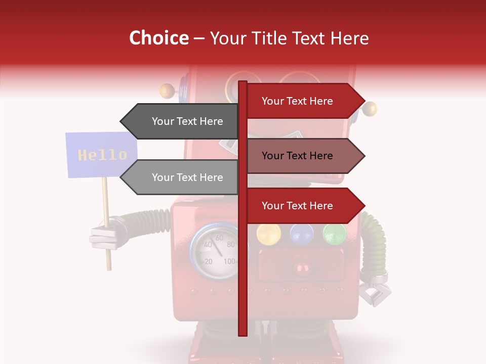 Surprised Automation Juvenile PowerPoint Template
