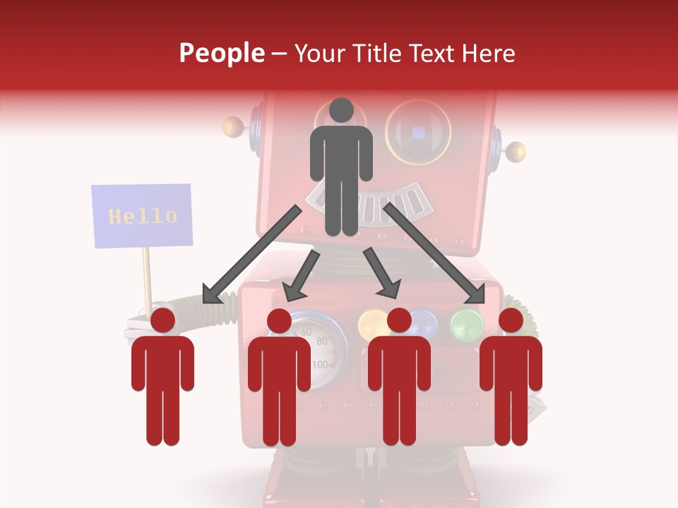 Surprised Automation Juvenile PowerPoint Template