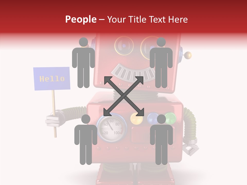 Surprised Automation Juvenile PowerPoint Template