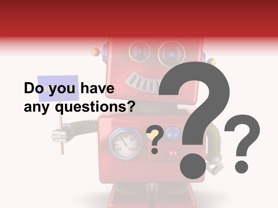 Surprised Automation Juvenile PowerPoint Template