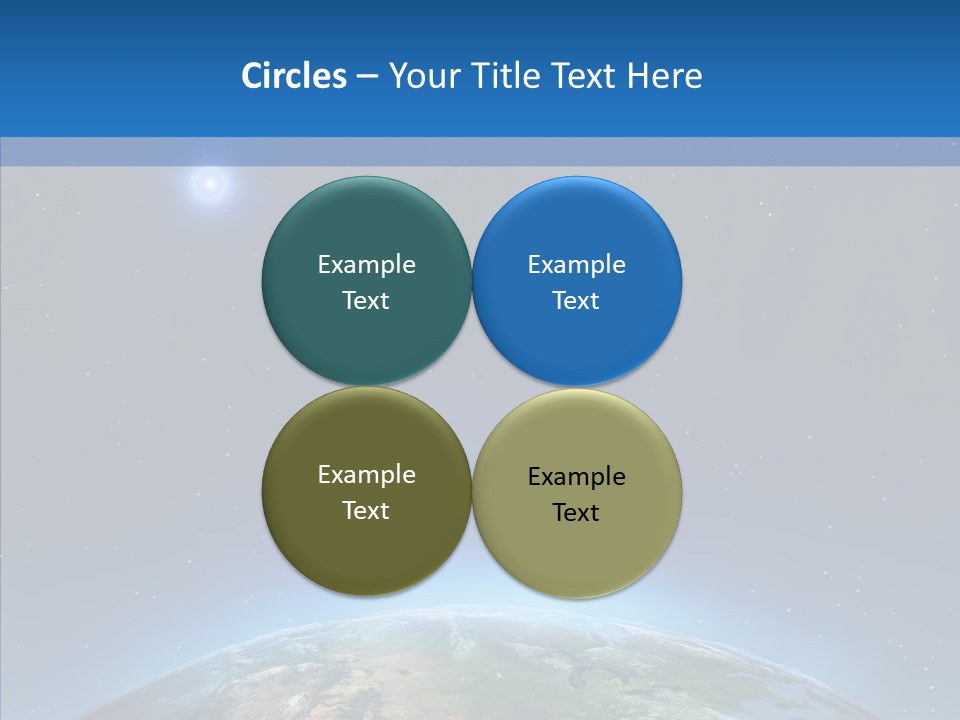 Cartography Global Night PowerPoint Template