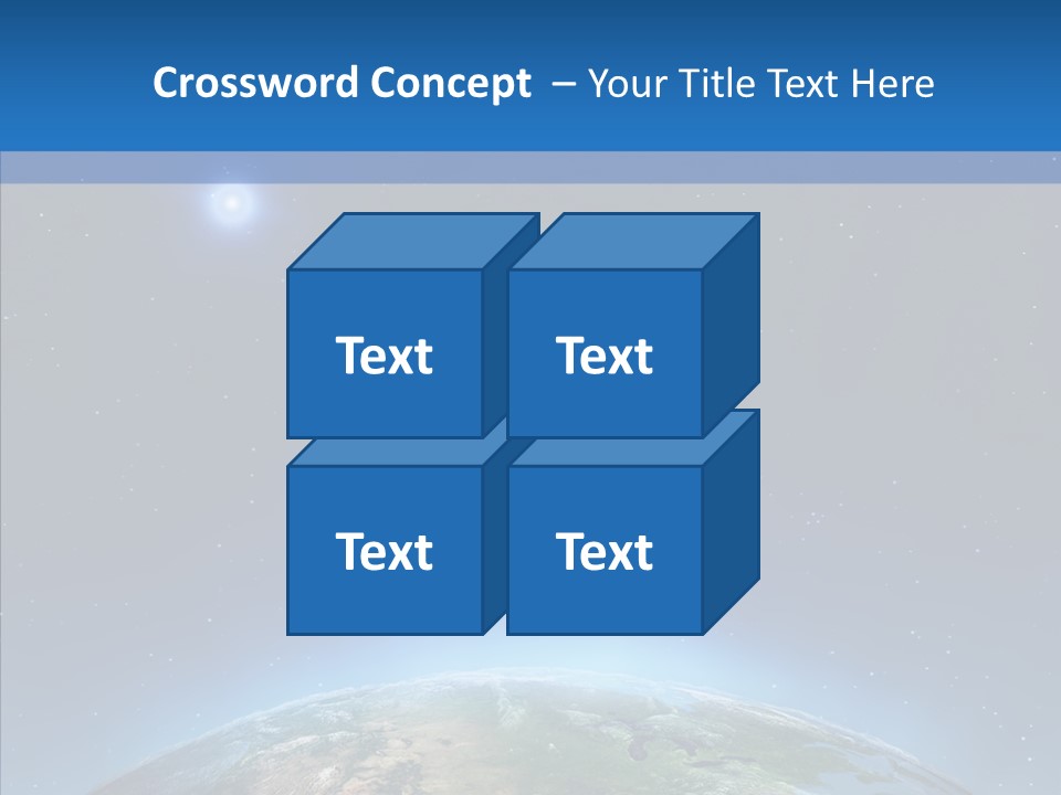 Cartography Global Night PowerPoint Template
