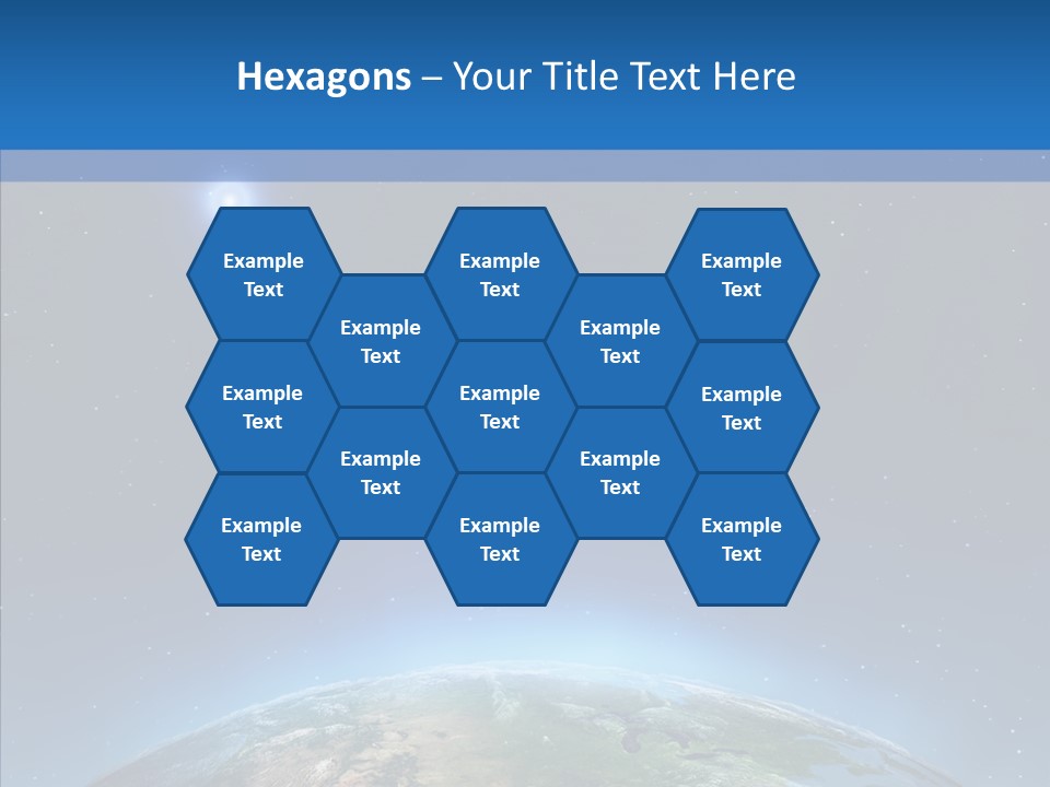 Cartography Global Night PowerPoint Template