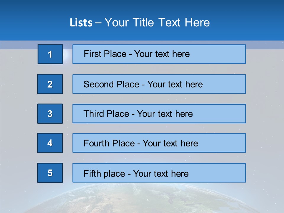 Cartography Global Night PowerPoint Template