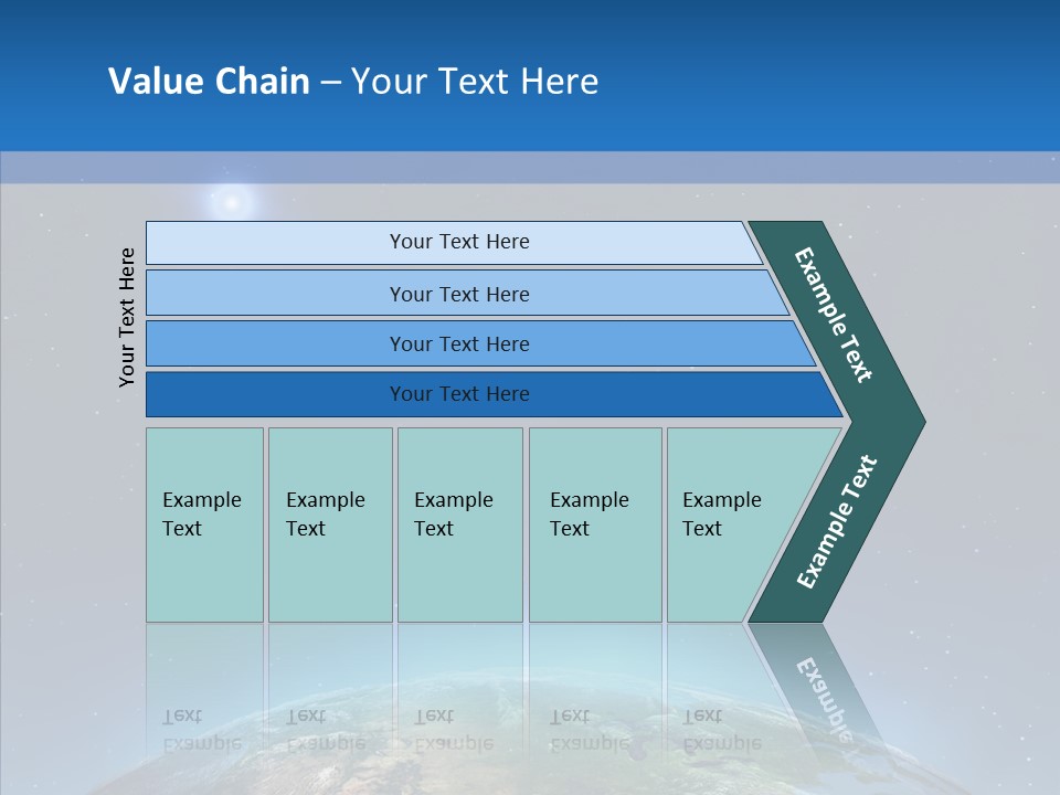 Cartography Global Night PowerPoint Template